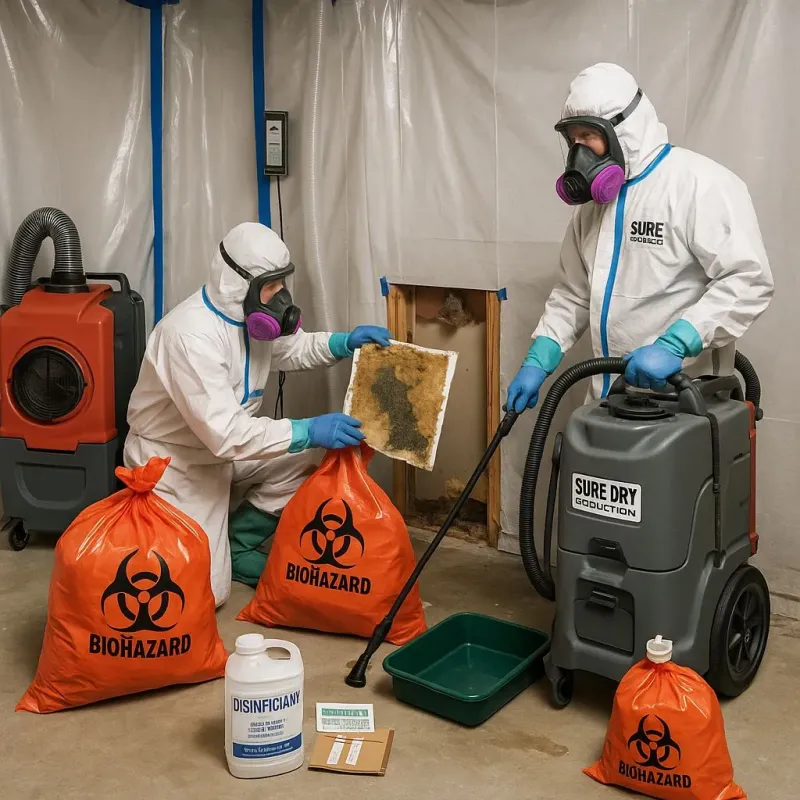 Contaminated Water Handling Protocols process in Van Buren County, TN