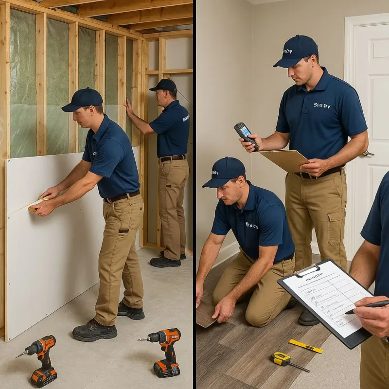 Repairs and Reconstruction process in Van Buren County, TN